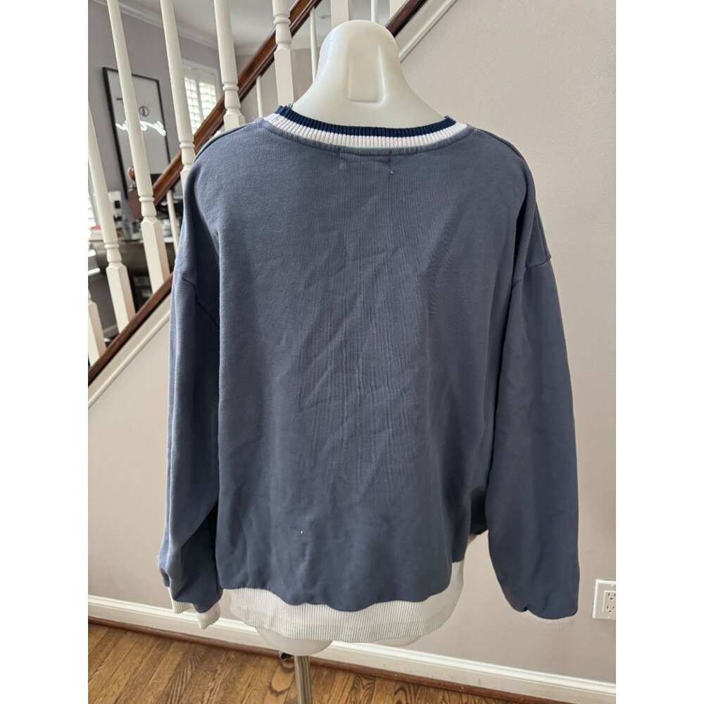 Parke French Terry Vintage Varsity Mockneck XXL - Picture 2 of 3